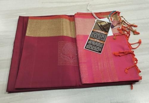 SOFT SILK SAREE WITH BLOUSE